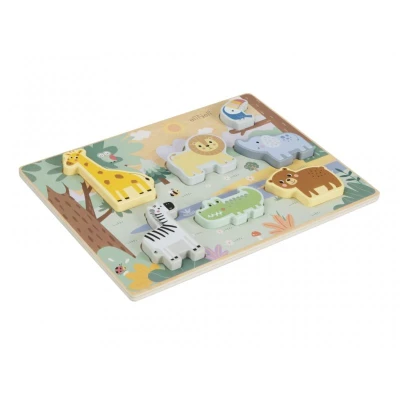 Puzzle din lemn – ZOO